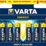 Varta Energy Αλκαλικές Μπαταρίες AA 1.5V 8τμχ