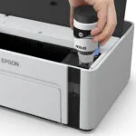 Epson EcoTank ET-M1120 Ασπρόμαυρος Εκτυπωτής Inkjet με WiFi και Mobile Print C11CG96402