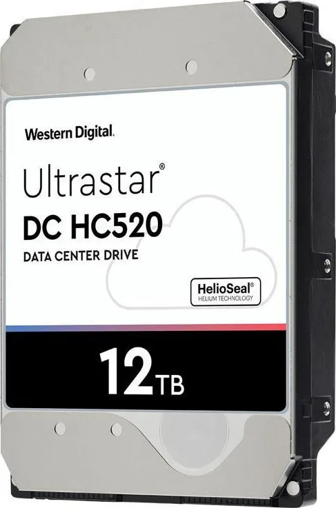 20181231131033_western_digital_ultrastar_dc_hc520_12tb Western Digital Ultrastar DC HC520 12TB HDD Σκληρός Δίσκος 3.5" SATA III 7200rpm με 256MB Cache για NAS / Server / Καταγραφικό 0F30146 - Image 1