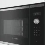 Bosch BEL554MS0 Εντοιχιζόμενος Φούρνος Μικροκυμάτων με Grill 25lt Μαύρος