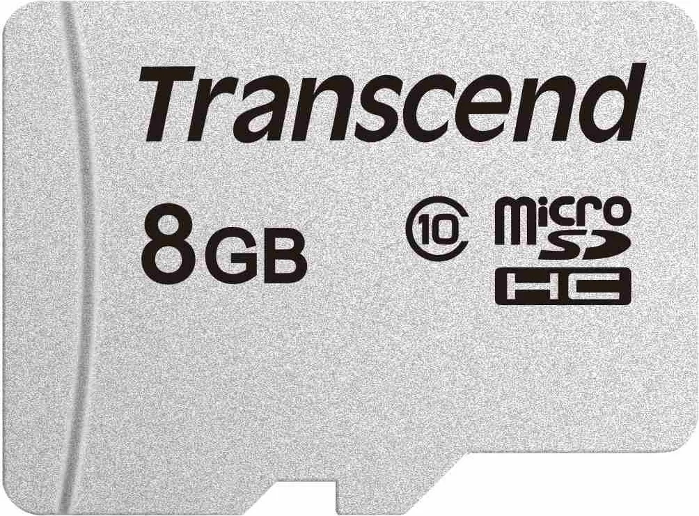 20190207122228_transcend_300s_microsdhc_8gb_u1 Transcend 300s microSDHC 8GB Class 10 U1 V30 A1 UHS-I - Image 1