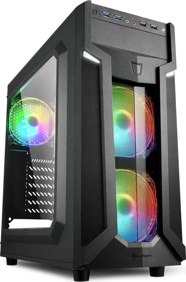 20190301135158_sharkoon_vg6_w_rgb Sharkoon VG6-W RGB Gaming Midi Tower Κουτί Υπολογιστή με Πλαϊνό Παράθυρο Μαύρο - Image 1