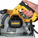 Dewalt DWS520KTR-QS Δισκοπρίονο 1300W με Ρύθμιση Ταχύτητας και με Σύστημα Αναρρόφησης