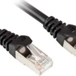 Sharkoon S/FTP Cat.6 Καλώδιο Δικτύου Ethernet 20m Μαύρο 1τμχ