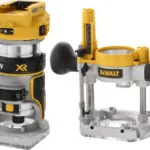 Dewalt DCW604NT Κάθετη Φρέζα 18V Solo με Ρύθμιση Ταχύτητας και με Σύστημα Αναρρόφησης