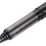 Pilot Hi-Tecpoint Στυλό Rollerball Μαύρο με Μαύρο Μελάνι BX-V7B