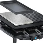Steba RC 4 Plus Deluxe Επιτραπέζια Ηλεκτρική Ψησταριά Raclette Αυλακωτής Πλάκας 1450W με Ρυθμιζόμενο Θερμοστάτη 39x37εκ. 62.24.00