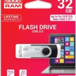 GoodRAM UTS3 32GB USB 3.0 Stick Μαύρο