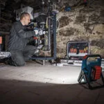 Bosch Προβολέας Εργασίας Επαναφορτιζόμενος LED με Φωτεινότητα έως 1900lm GLI 18V-1900 0601446400