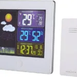 TFA Sun 35.1133.02 Ασύρματος Μετεωρολογικός Σταθμός Ψηφιακός Επιτραπέζιος Λευκός