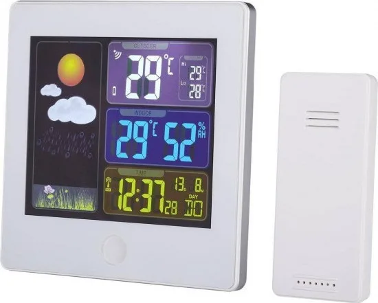 20190419160321_tfa_sun_white TFA Sun 35.1133.02 Ασύρματος Μετεωρολογικός Σταθμός Ψηφιακός Επιτραπέζιος Λευκός - Image 1