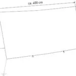 Amazonas Traveller Tarp Σκίαστρο Παραλίας Πράσινο 400εκ. AZ-3080013