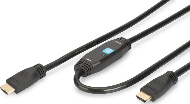 Digitus AK-330105-150-S HDMI 1.3 Cable HDMI male - HDMI male 15m Μαύρο AK-330105-150-S - Image 1