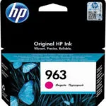 HP 963 Γνήσιο Μελάνι Εκτυπωτή InkJet Ματζέντα (3JA24AE)