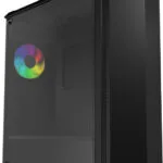 MSI Mpg Gungnir 100 Gaming Midi Tower Κουτί Υπολογιστή με Πλαϊνό Παράθυρο και RGB Φωτισμό Μαύρο
