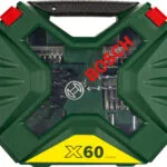 Bosch X-LINE Σετ 60 Τρυπάνια HSS για Μέταλλο και Ξύλο 2607010611