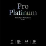 Canon PT-101 Φωτογραφικό Χαρτί Pro Platinum A6 (10x15) 300gr/m² για Εκτυπωτές Inkjet 20 Φύλλα (2768B013)