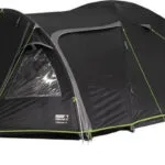 High Peak Mesos 4 Χειμερινή Σκηνή Camping Τούνελ Ορειβασίας Μαύρη με Διπλό Πανί για 4 Άτομα Αδιάβροχη 4000mm 360x240x130εκ. 11525