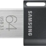 Samsung Fit Plus 64GB USB 3.1 Stick Μαύρο
