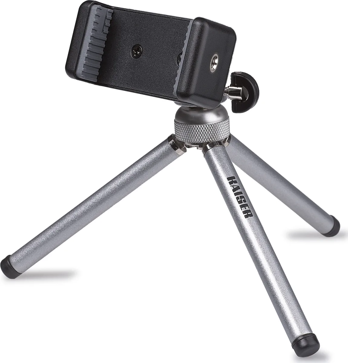 20190527160403_kaiser_smartphone_stand Kaiser Smartphone Stand Τρίποδο Κινητού Ασημί 6016 - Image 1
