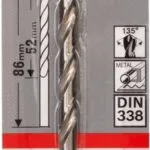 Bosch HSS-G Τρυπάνι HSS-G με Κυλινδρικό Στέλεχος για Μέταλλο 5x86mm 2608585922
