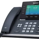 Yealink SIP-SIP-T54W Ενσύρματο Τηλέφωνο IP 16 γραμμών Μαύρο