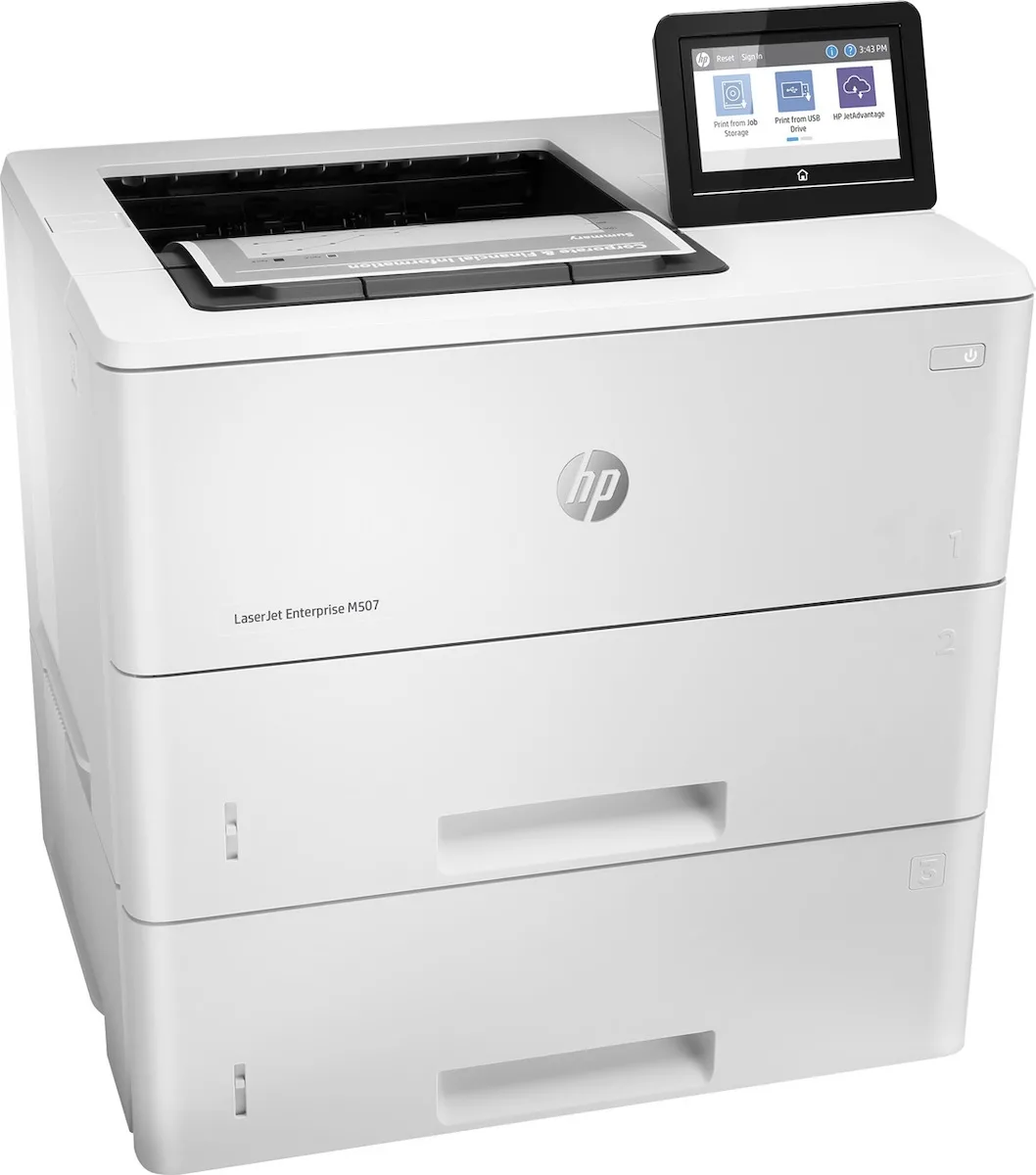 20190610151728_hp_laserjet_enterprise_m507x HP LaserJet Enterprise M507x Ασπρόμαυρος Εκτυπωτής με WiFi και Mobile Print - Image 1