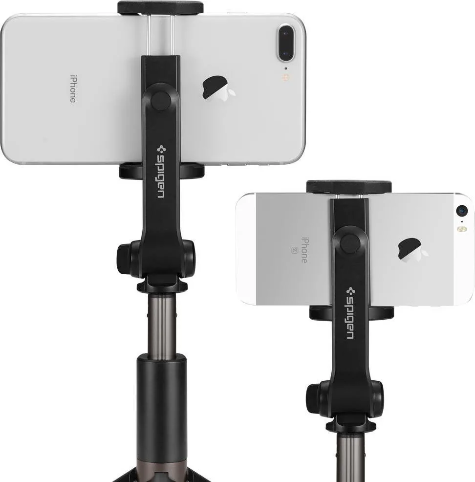 20190611130547_ced42b93 Spigen S540W Selfie Stick Τρίποδο Κινητού με Bluetooth Μαύρο - Image 1