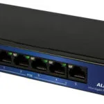 Allnet ALL-SG8245PM Managed L2 PoE+ Switch με 5 Θύρες Gigabit (1Gbps) Ethernet