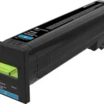 Lexmark 72K2XCE Γνήσιο Toner Laser Εκτυπωτή Κυανό 22000 Σελίδων 72K2XCE