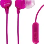 Sony MDR-EX15AP In-ear Handsfree με Βύσμα 3.5mm Ροζ