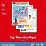 Canon HR-101N Φωτογραφικό Χαρτί High Resolution Paper A3 106gr/m² για Εκτυπωτές Inkjet 100 Φύλλα (1033A005)