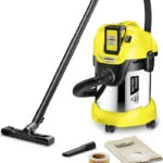 Karcher WD 3 Battery Premium Set Επαναφορτιζόμενη Σκούπα Υγρών / Στερεών με Ανοξείδωτο Κάδο 17lt