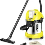 Karcher WD 3 Battery Premium Επαναφορτιζόμενη Σκούπα Υγρών / Στερεών Χωρίς Φορτιστή και Μπαταρία με Ανοξείδωτο Κάδο 17lt