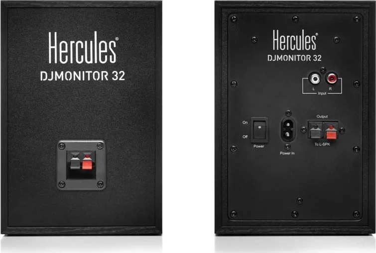 20190709140435_54c10944 Hercules Monitor 32 Ηχεία Studio Monitor 3" 30W (Ζεύγος) Μαύρα - Image 1