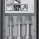 Bosch Robust Line Σετ 3 Διαμαντοτρύπανα με Κυλινδρικό Στέλεχος για Δομικά Υλικά, Γυαλί και Πλακίδια 2608587145