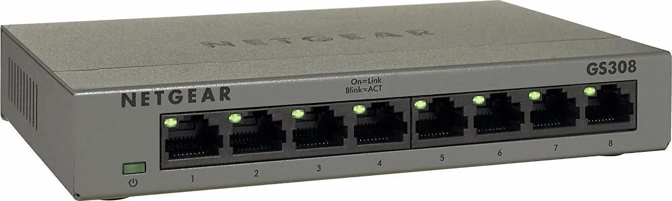 20190809130237_netgear_gs308 NetGear GS308 Unmanaged L2 Switch με 8 Θύρες Gigabit (1Gbps) Ethernet - Image 1