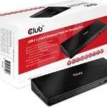 Club3D USB-C Docking Station με HDMI/DisplayPort 4K PD Ethernet και συνδεση 3 Οθονών Μαύρο (CSV-1562)