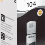 Epson 104 Γνήσιο Μελάνι Εκτυπωτή InkJet Μαύρο (C13T00P140)