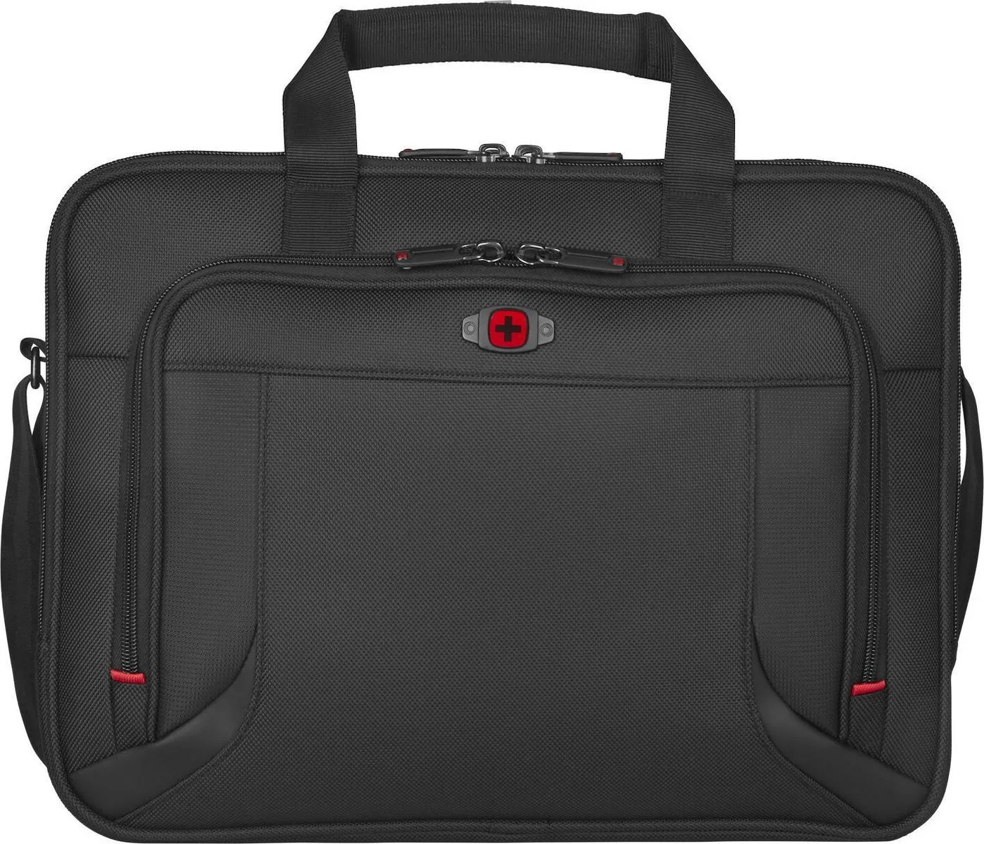 20190913144844_wenger_prospectus_16 Wenger Prospectus Τσάντα Ώμου / Χειρός για Laptop 16" σε Μαύρο χρώμα - Image 1