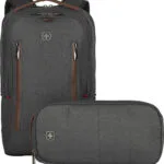 Wenger CityUpgrade Αδιάβροχη Τσάντα Πλάτης για Laptop 16" σε Γκρι χρώμα