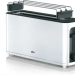 Braun HT3110 0X23010011 Φρυγανιέρα 2 Θέσεων 1000W Λευκή