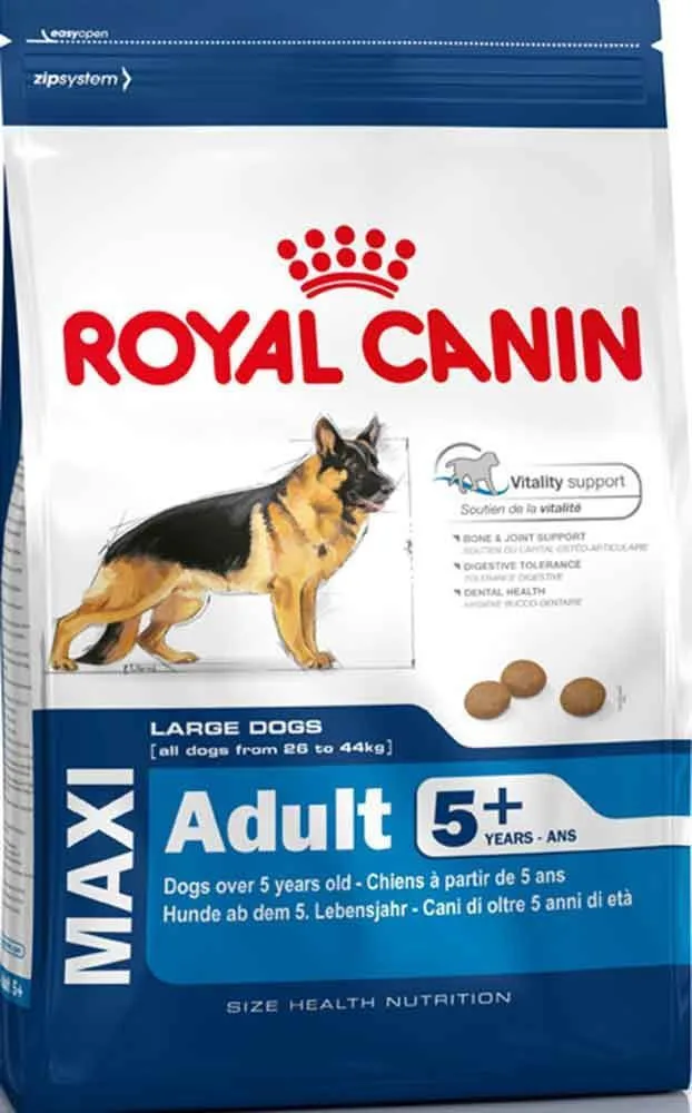 20190926110610_0f3908d4 Royal Canin Maxi Adult 5+ 15kg Ξηρά Τροφή χωρίς Γλουτένη για Ενήλικους Σκύλους Μεγαλόσωμων Φυλών με Κοτόπουλο και Ρύζι - Image 1