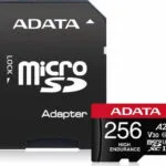 Adata High Endurance microSDXC 256GB Class 10 U3 V30 A2 UHS-I