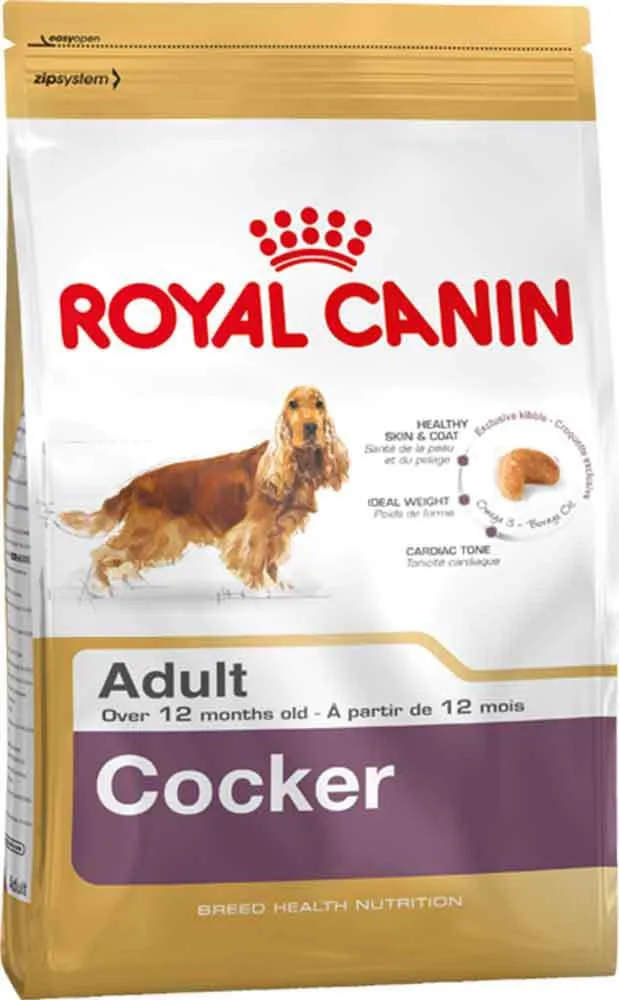 20190927135655_dfbea290 Royal Canin Adult Cocker 12kg Ξηρά Τροφή χωρίς Γλουτένη για Ενήλικους Σκύλους Μεσαίων Φυλών με Καστανό Ρύζι και Κοτόπουλο - Image 1