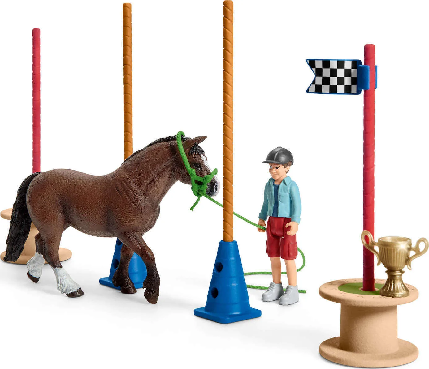 20191001120336_schleich_s_farm_world_pony_agility_race_42482 Schleich-S Farm World Pony Agility Race για 3-8 Ετών 42482 - Image 1