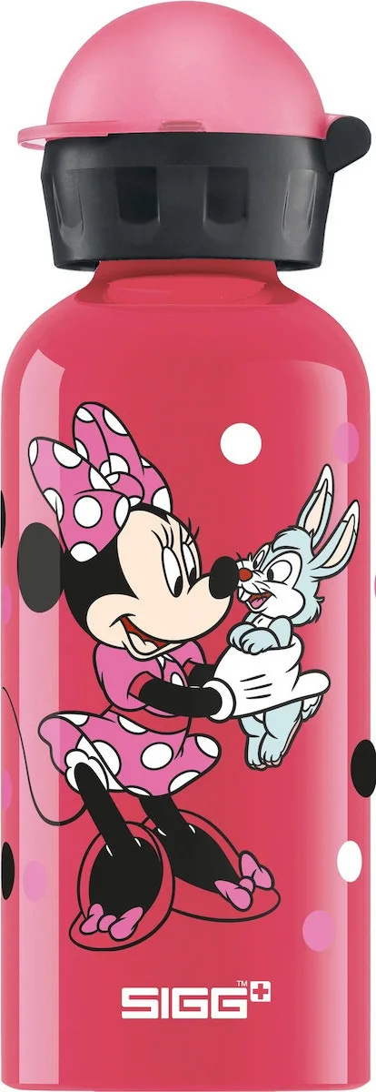 20191007103647_sigg_minnie_mouse_8618_90_400ml Sigg Παιδικό Παγούρι Minnie Αλουμινίου Non Spill Φούξια 400ml 8618.90 - Image 1