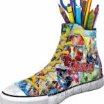 Marvel Comic Book Sneaker Puzzle 3D 108pcs 12113