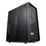 Fractal Design Meshify C Dark Tempered Glass Gaming Midi Tower Κουτί Υπολογιστή με Πλαϊνό Παράθυρο Μαύρο