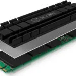 Icy Box Heat Sink for M.2 2280 SSD Ψύξη Μ.2 SSD Μαύρο IB-M2HS-701